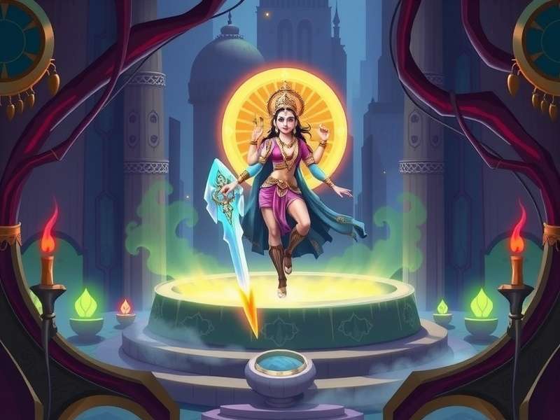 Durga S Mystical Quest Game Cover